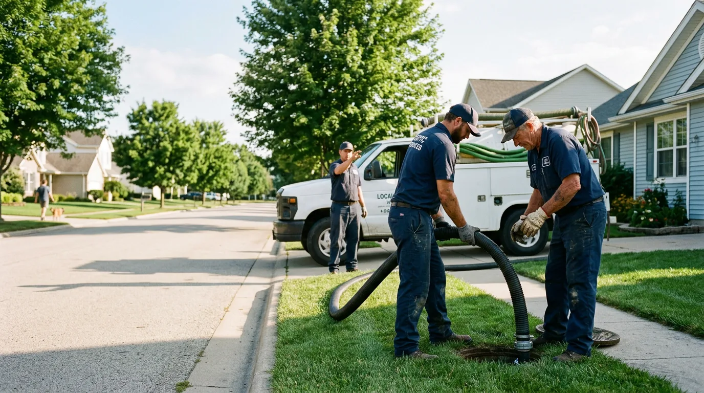 Septic Tank Cleaning in Muskegon Heights, MI